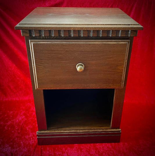 Craftsman-Inspired White Oak Nightstands
