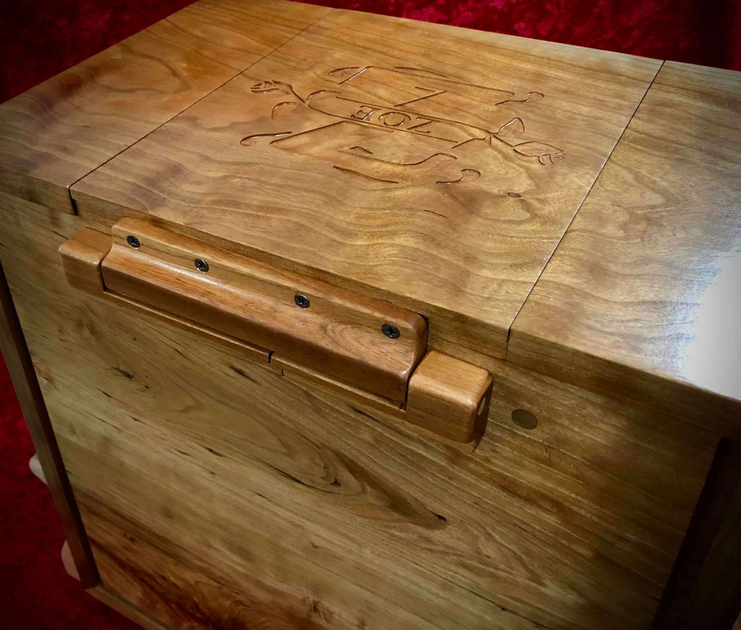 Large Luxury Desktop Custom Jewelry Box, Storage Chest, Optional Personalization