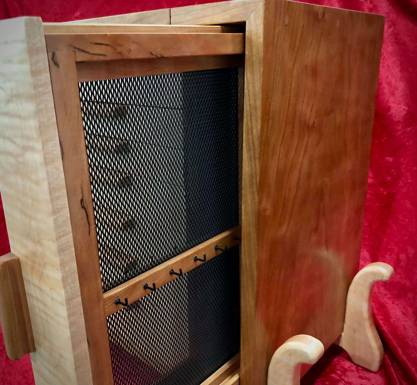 Large Luxury Desktop Custom Jewelry Box, Storage Chest, Optional Personalization