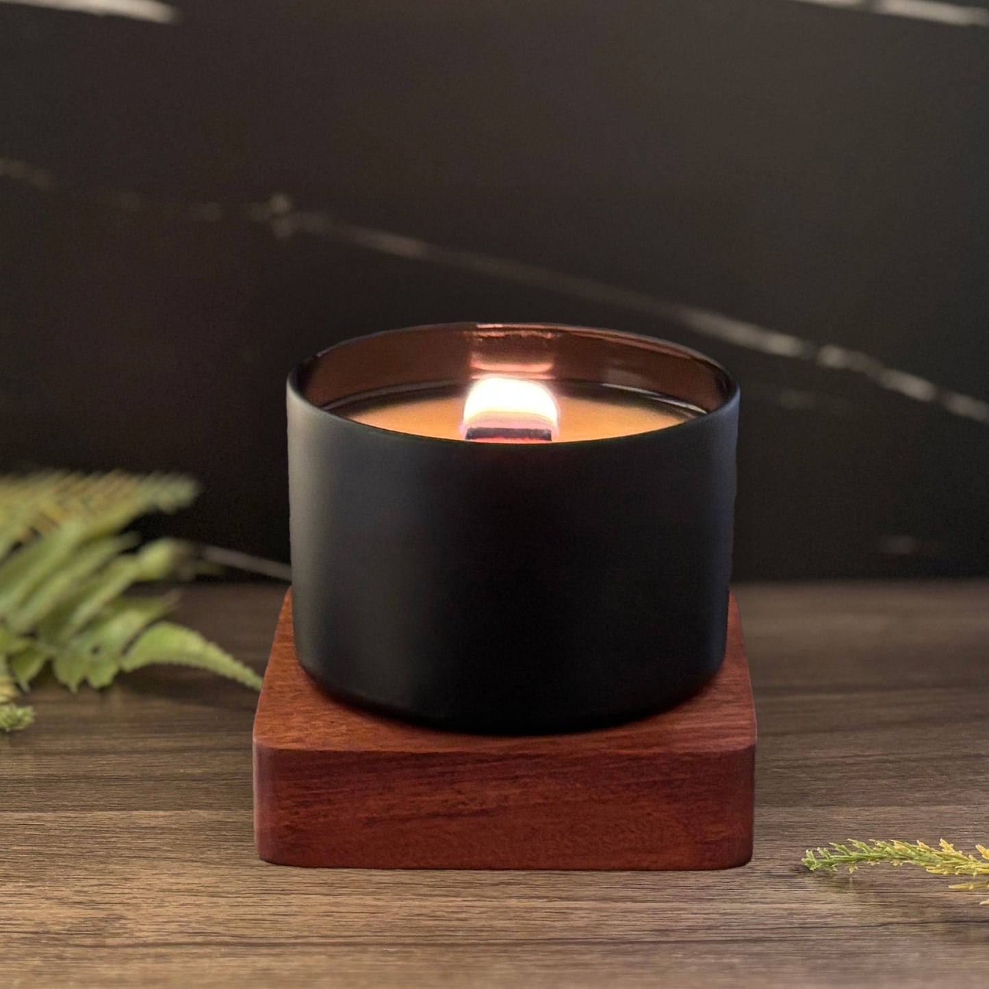 BELLADONNA - Apple + Clove + Honey Scented Wood Wick Candle - Cinematic Legends