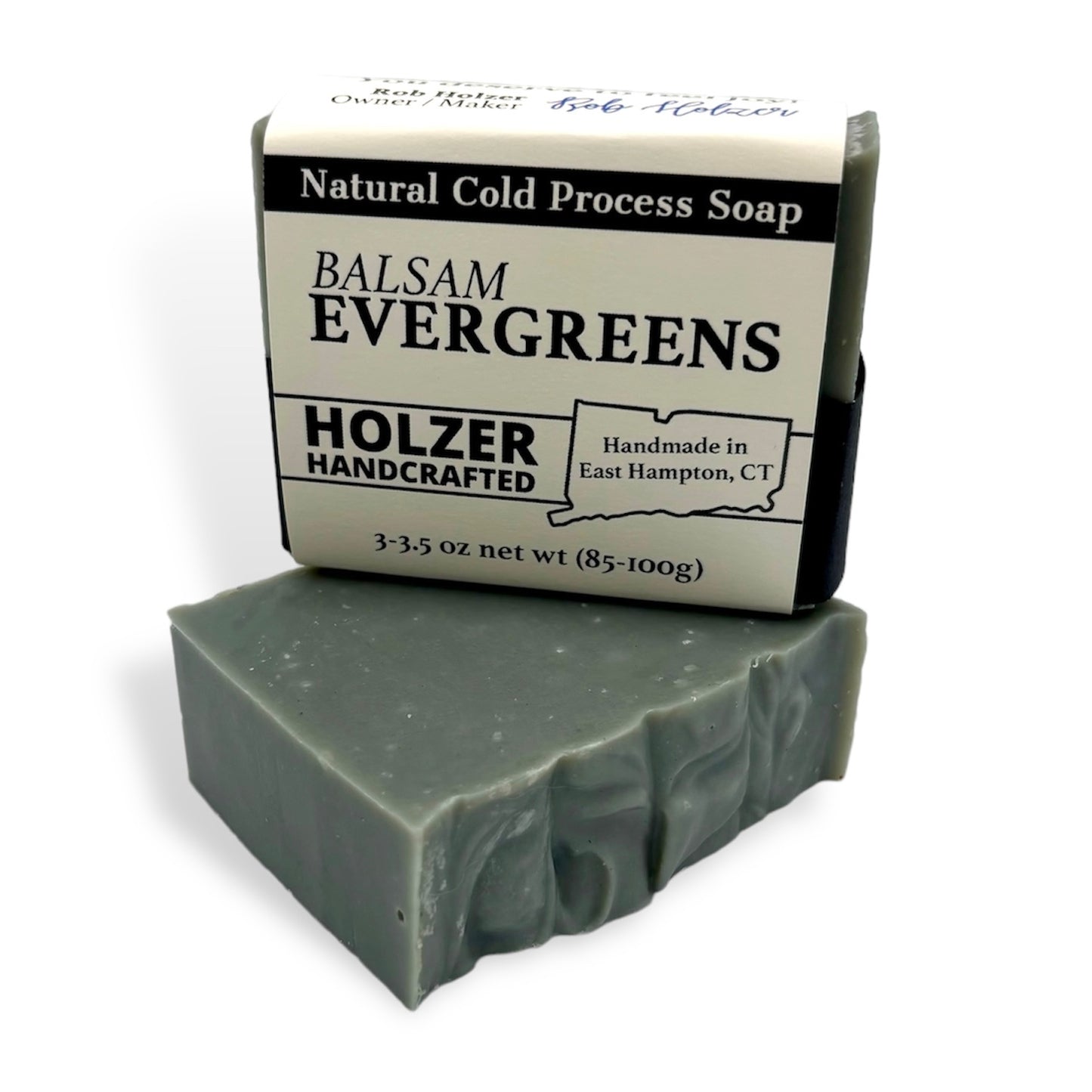 Balsam Evergreens - Natural Head to Toe Soap Bar - Balsam + Bayberry + Fraser Fir