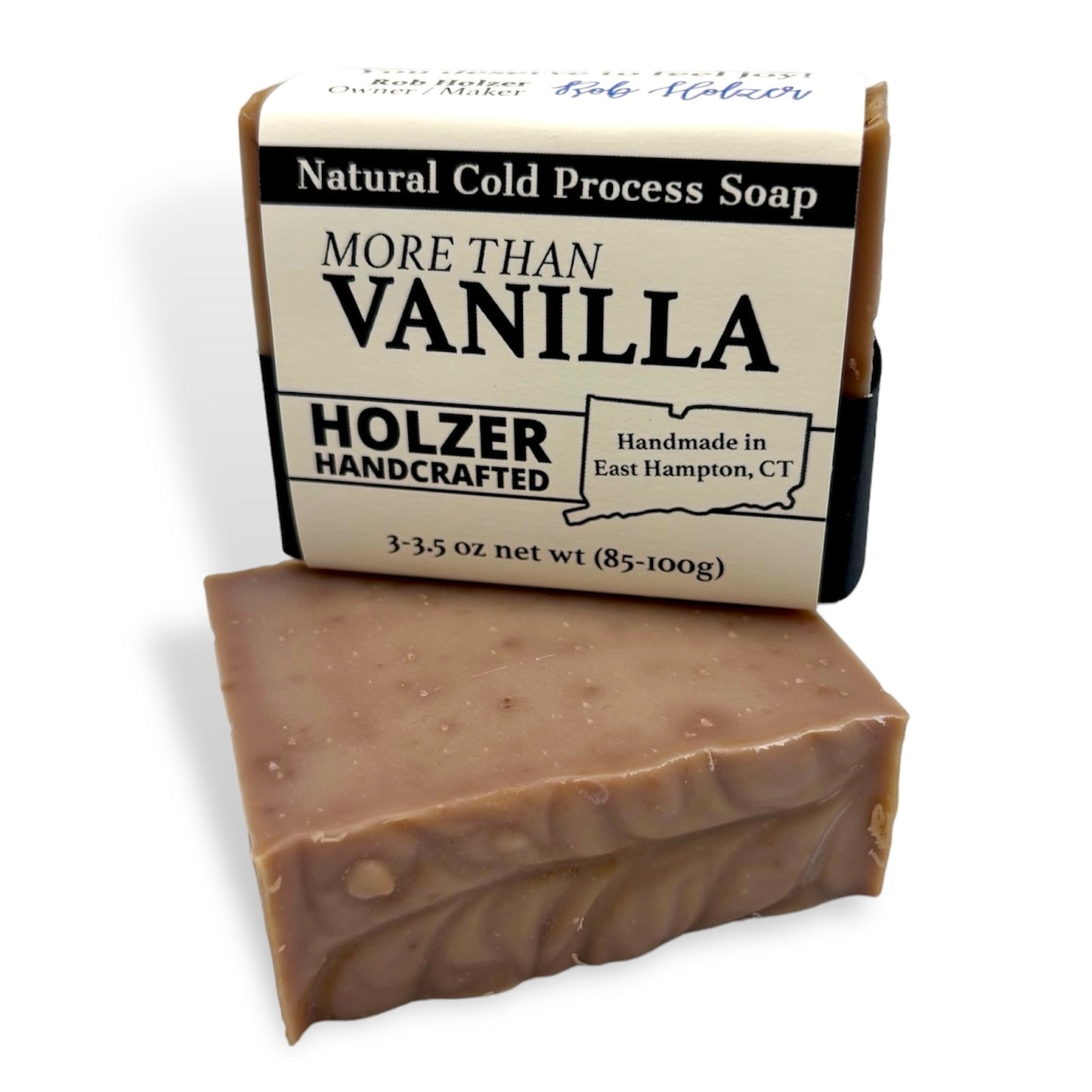 More Than Vanilla - Natural Head to Toe Soap Bar - Vanilla + Santal + Shea Butter