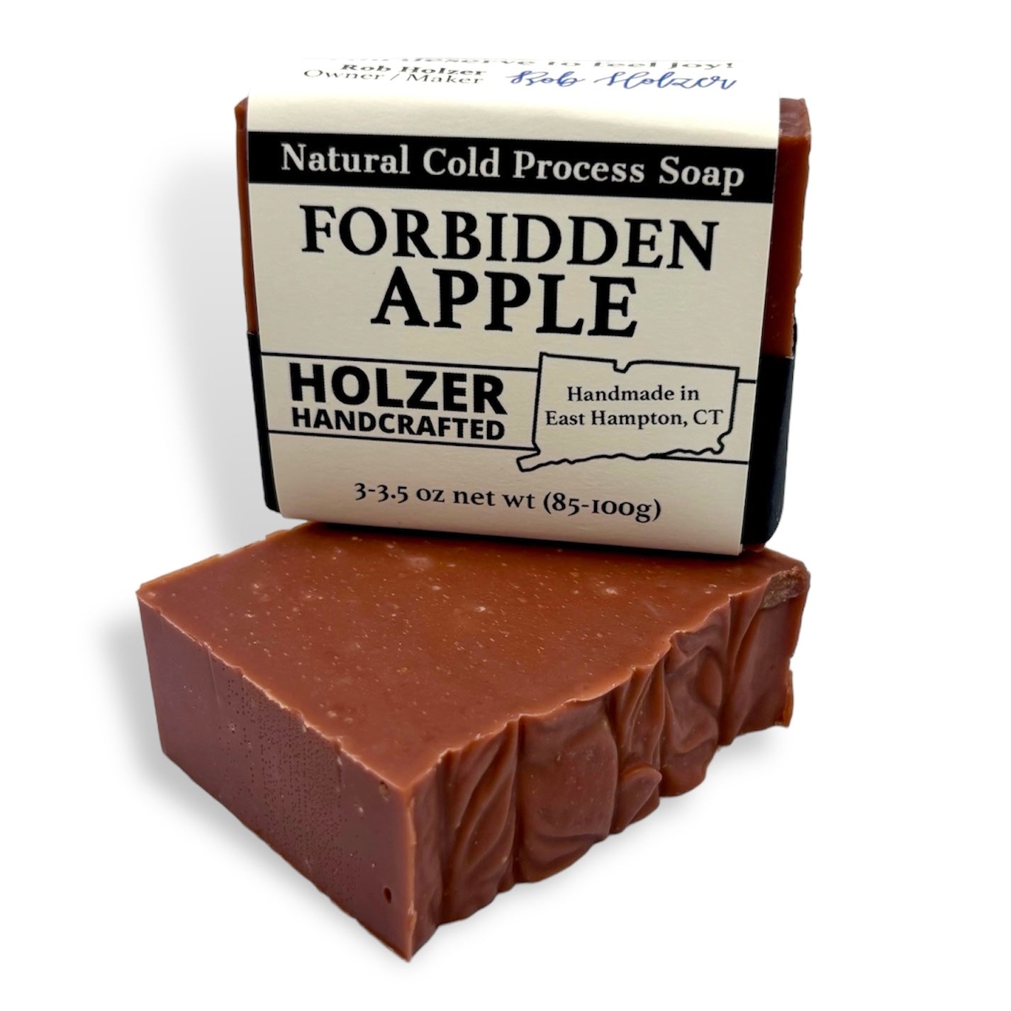 Forbidden Apple - Natural Head to Toe Soap Bar - Apple Rind + Cinnamon + Clove