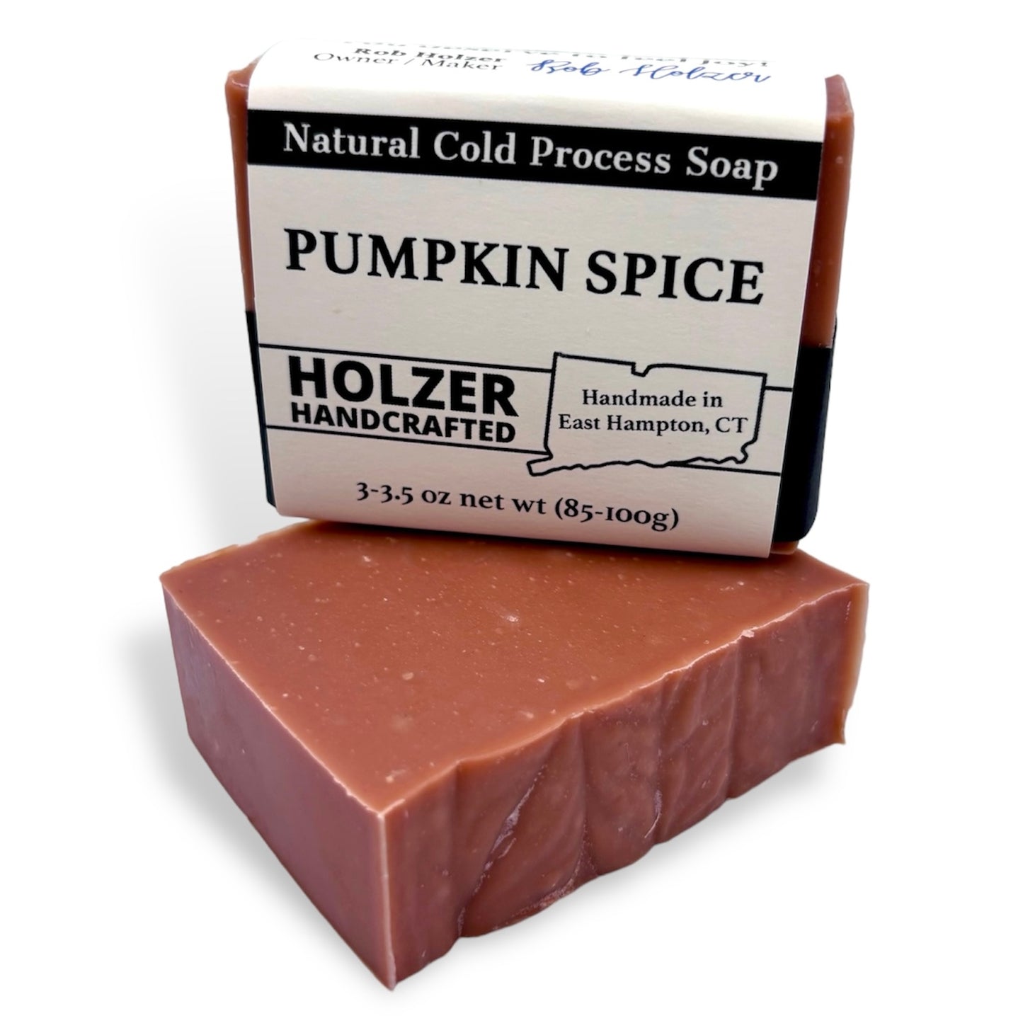 Pumpkin Spice - Natural Head to Toe Soap Bar - Pumpkin + Warm Spice
