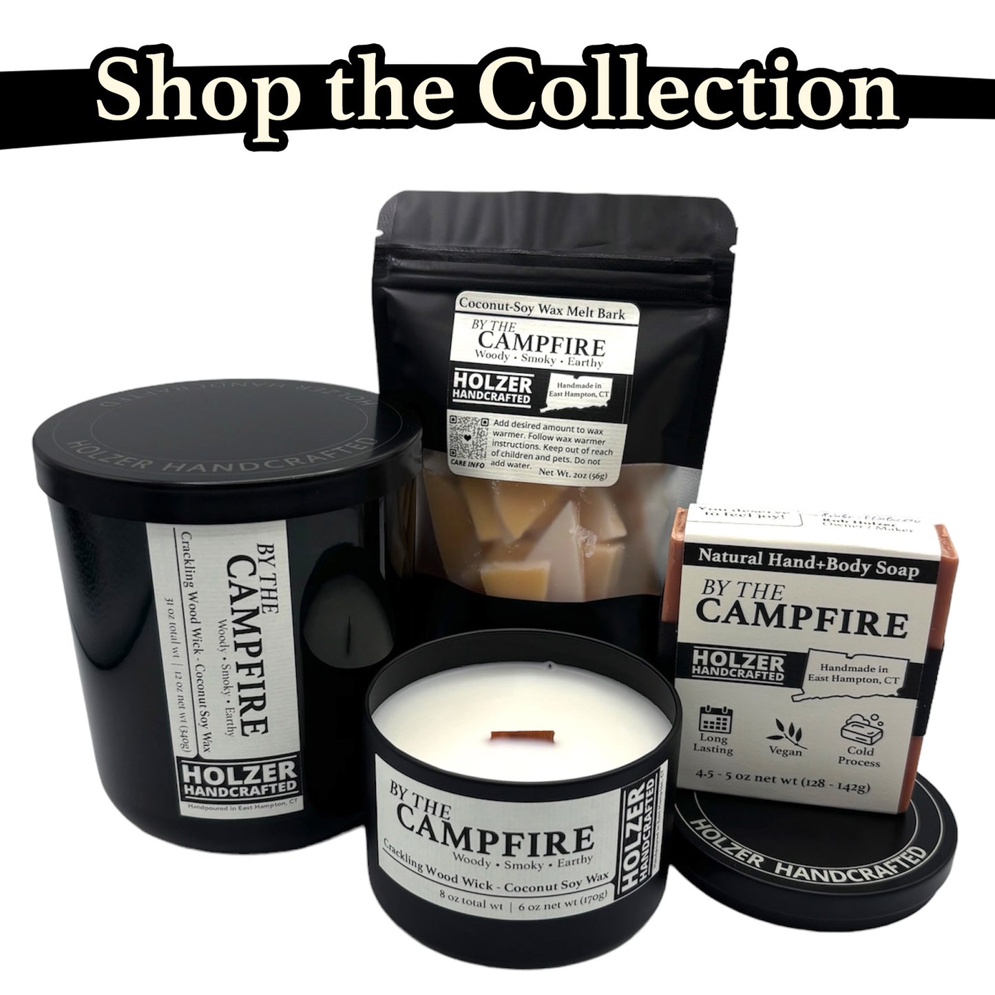 By The Campfire - Natural Head to Toe Soap Bar - Birch + Cacoa + Vanilla