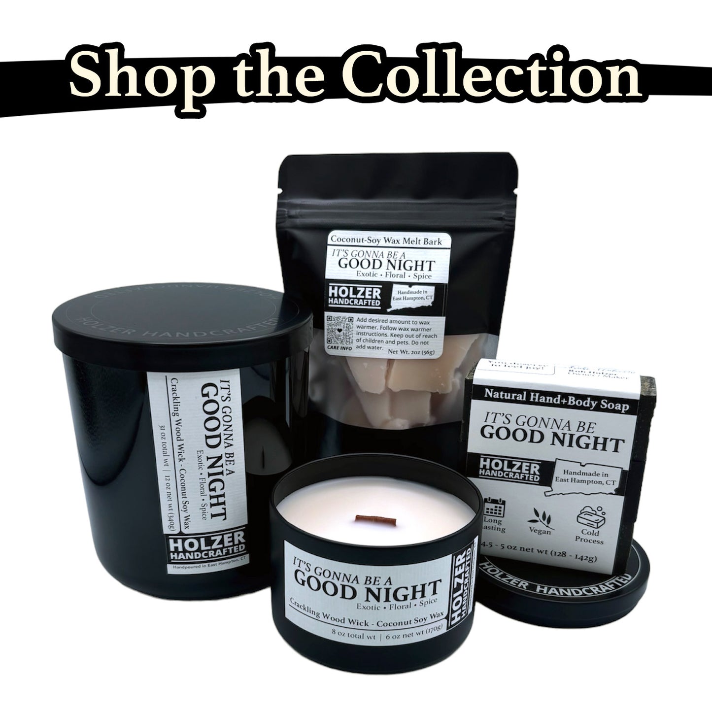 It's Gonna Be a Good Night - Natural Head to Toe Soap Bar - Black Rose + Plum + Vanilla
