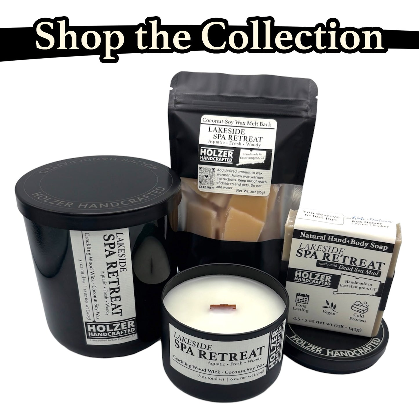 Lakeside Spa Retreat - Natural Head to Toe Soap Bar - Driftwood + Juniper + Vetiver