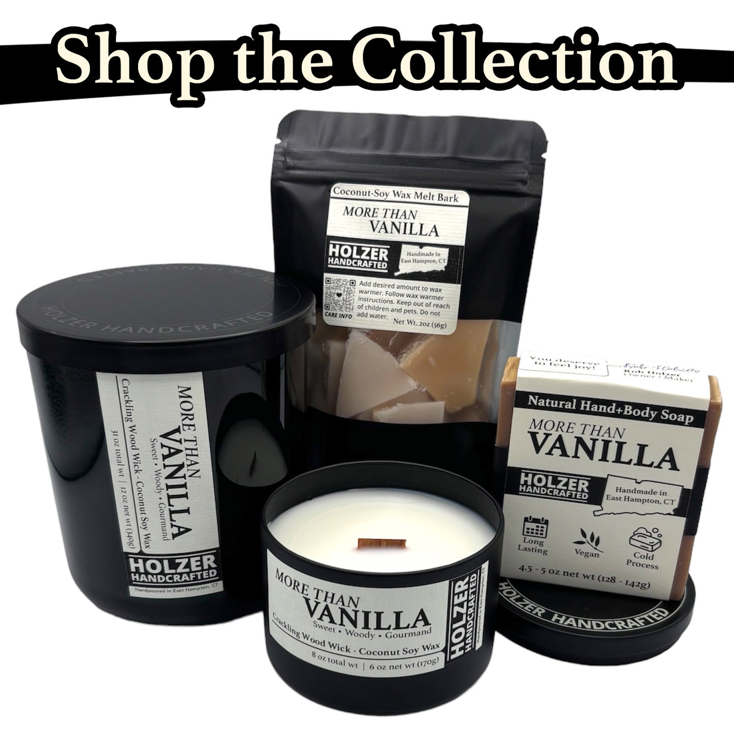More Than Vanilla - Natural Head to Toe Soap Bar - Vanilla + Santal + Shea Butter
