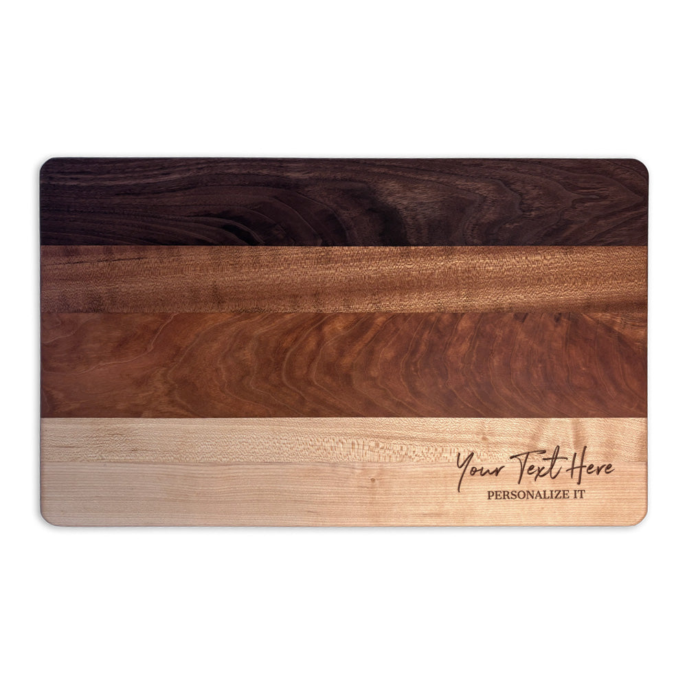 Hardwood Heirloom Quality Cutting Boards, Available in 4 Sizes + Personalized