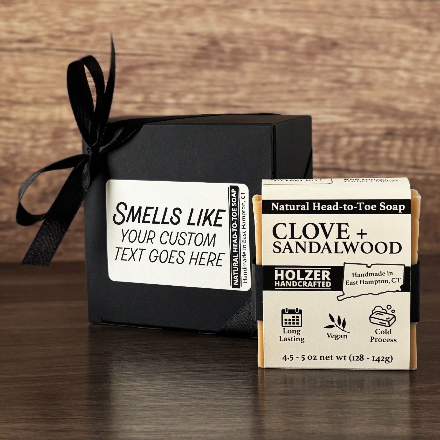 Personalized Bar Soap Gift Set - Custom Smells Like Keepsake