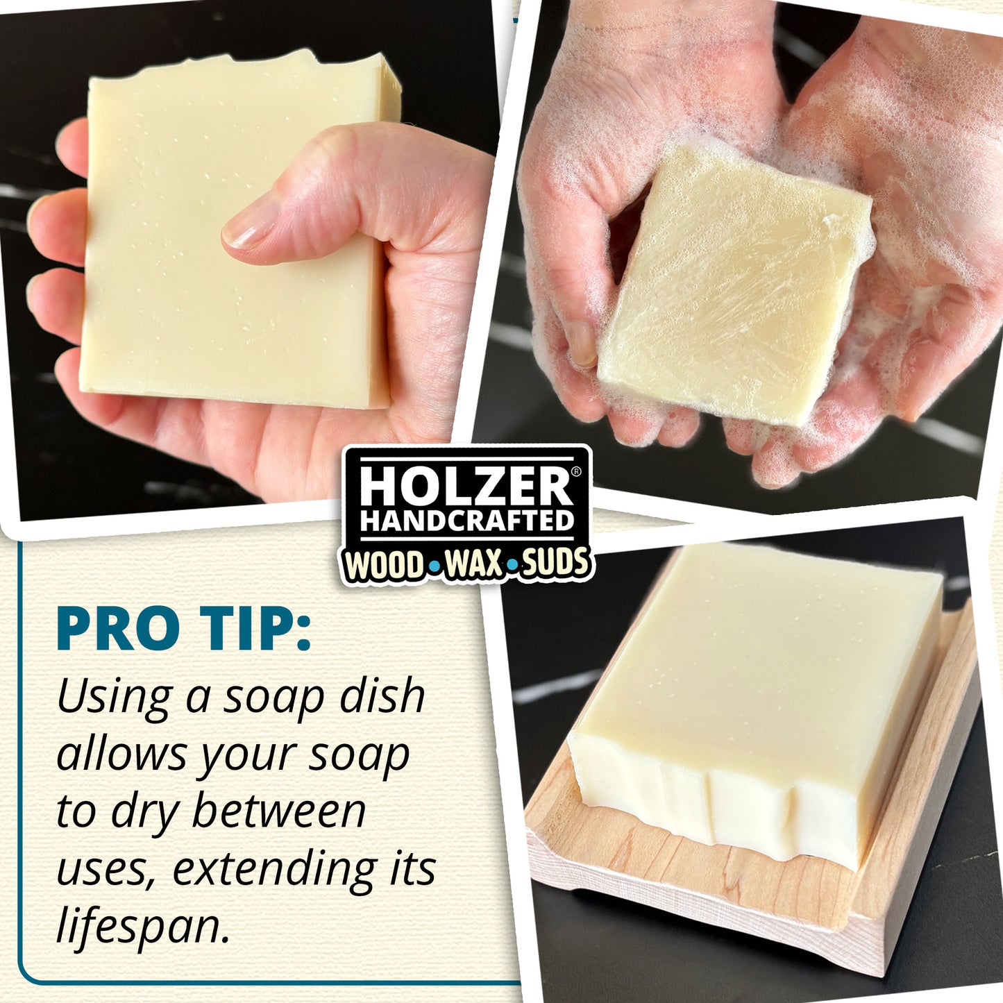 Natural Cold Process Soap - Original 3oz Bar - Retiring Size