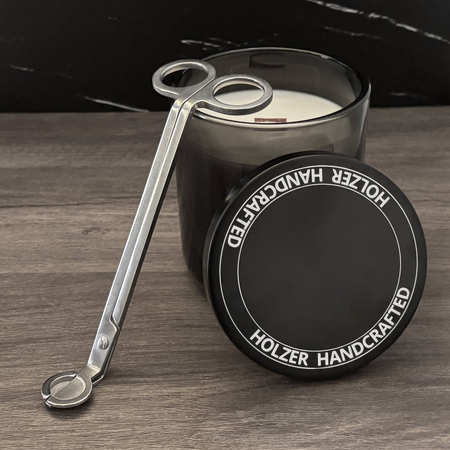 Candle Wick Trimmers, Brushed Silver Finish