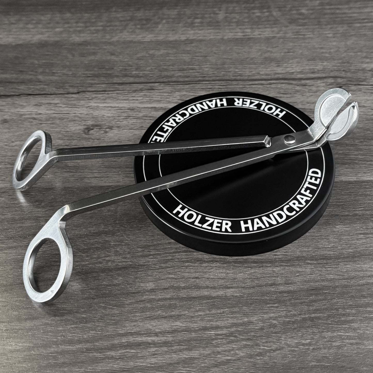 Candle Wick Trimmers, Brushed Silver Finish