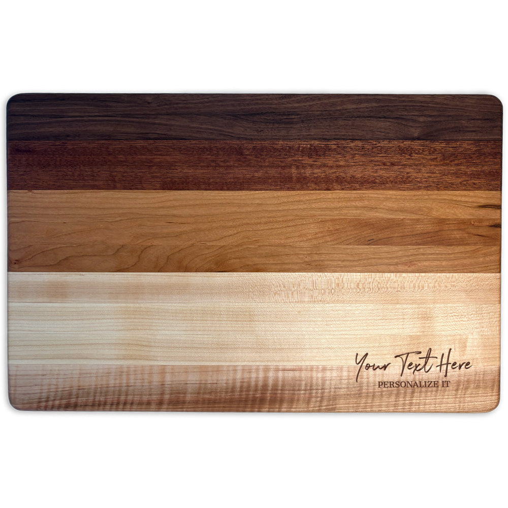 Hardwood Heirloom Quality Cutting Boards, Available in 4 Sizes + Personalized