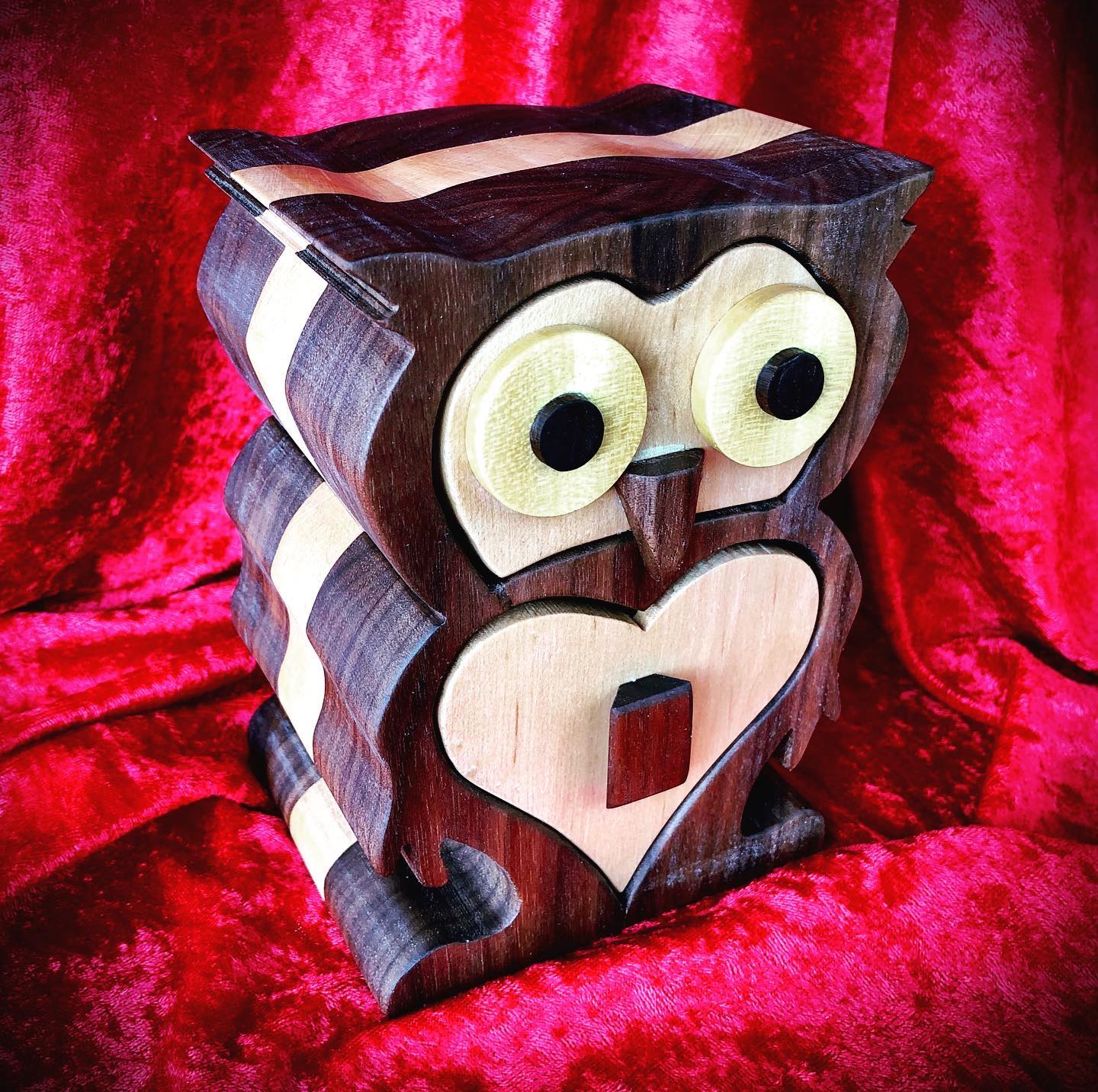 Owl Bandsaw Boxes