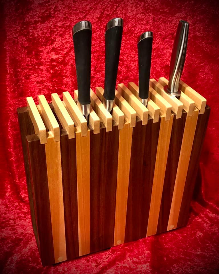 Custom Knife Block