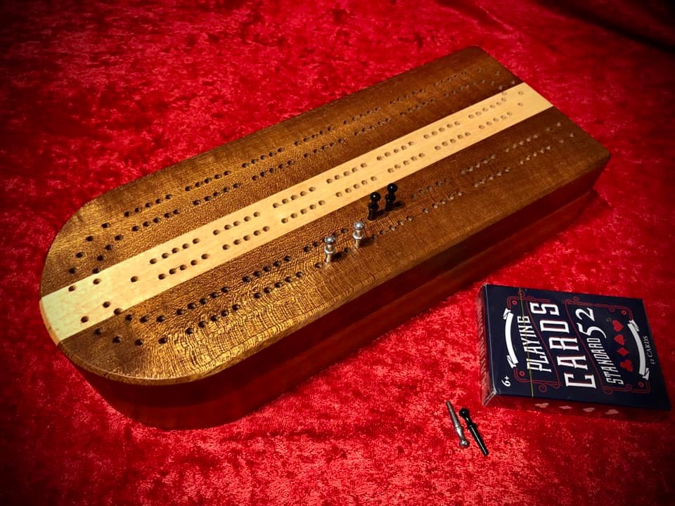 Custom Cribbage Game with Storage