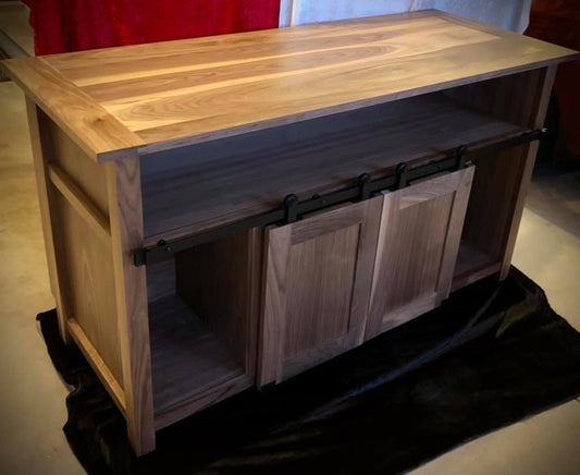 Custom Walnut Media Console