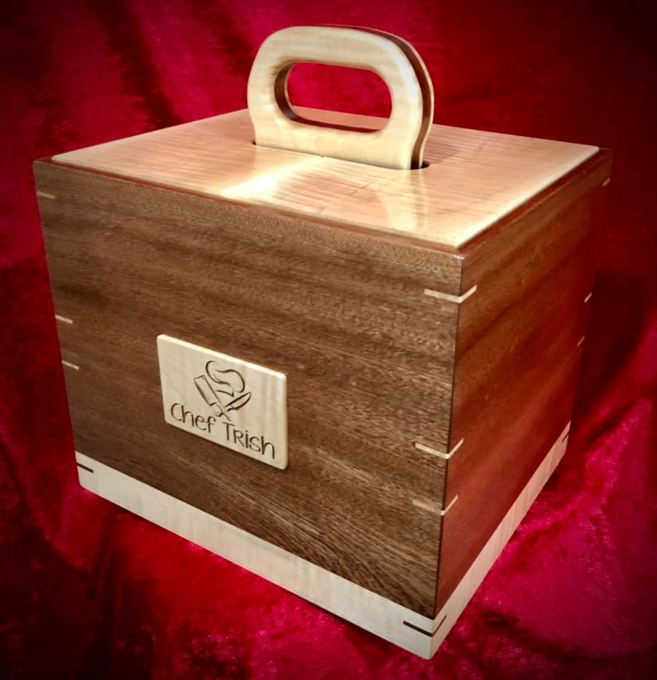 Custom Chef’s Condiment and Spice Tote Box