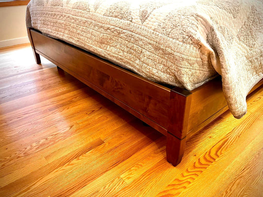 Maple Bed Frame Sides and Footboard