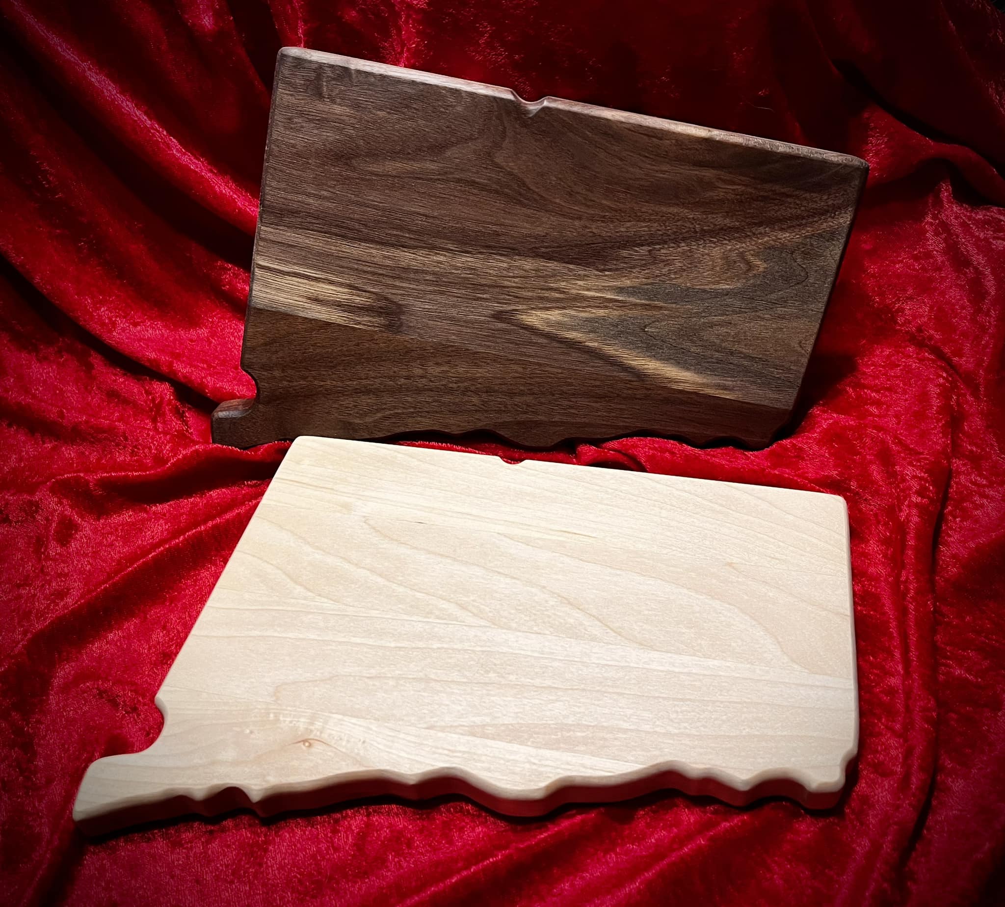 Connecticut State Shaped Cheese / Charcuterie / Serving Boards