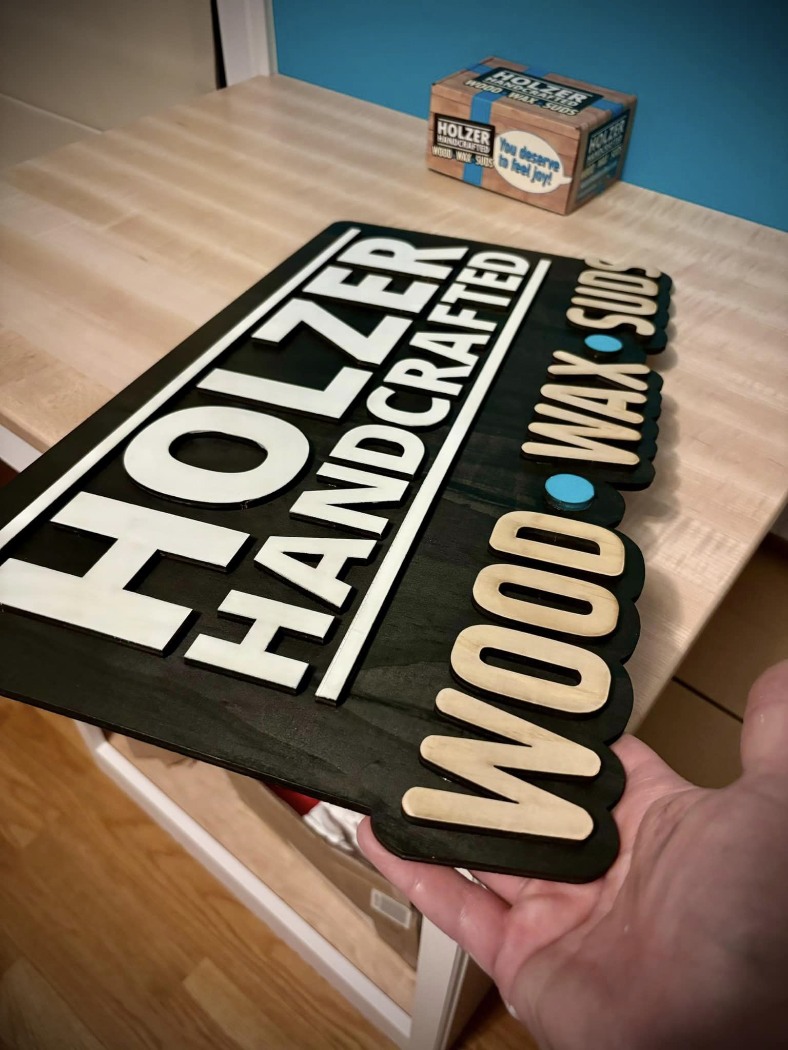 3D Sign for Marketplace Displays