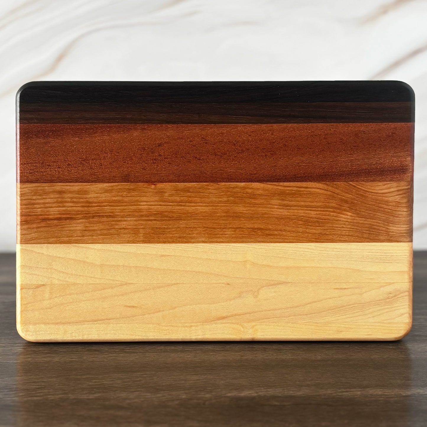 Hardwood Cutting Board, Reversible, 12x8 Everyday Prep Board