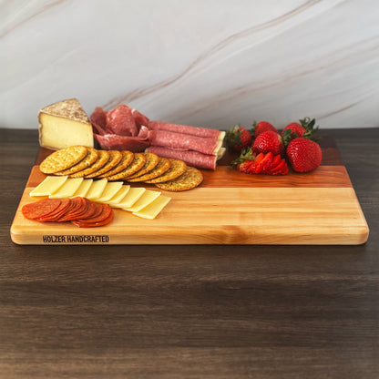 Hardwood Cutting Board, Reversible, 16x10 Classic Kitchen Board