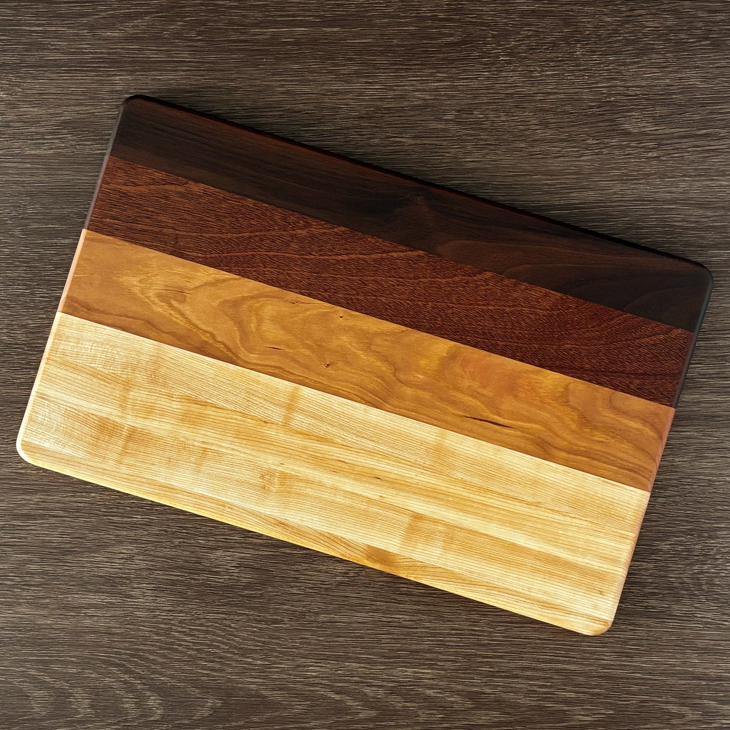 Hardwood Cutting Board, Reversible, 16x10 Classic Kitchen Board