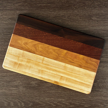 Hardwood Cutting Board, Reversible, 16x10 Classic Kitchen Board