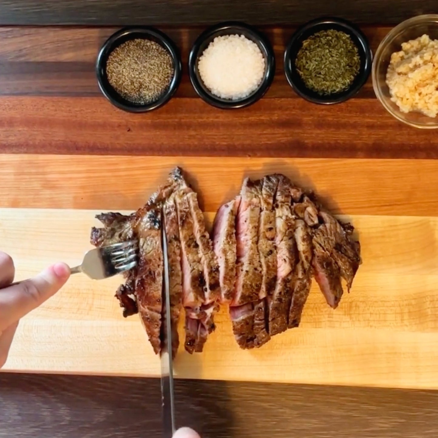 Hardwood Cutting Board, Reversible, 18x12 Entertainer Board