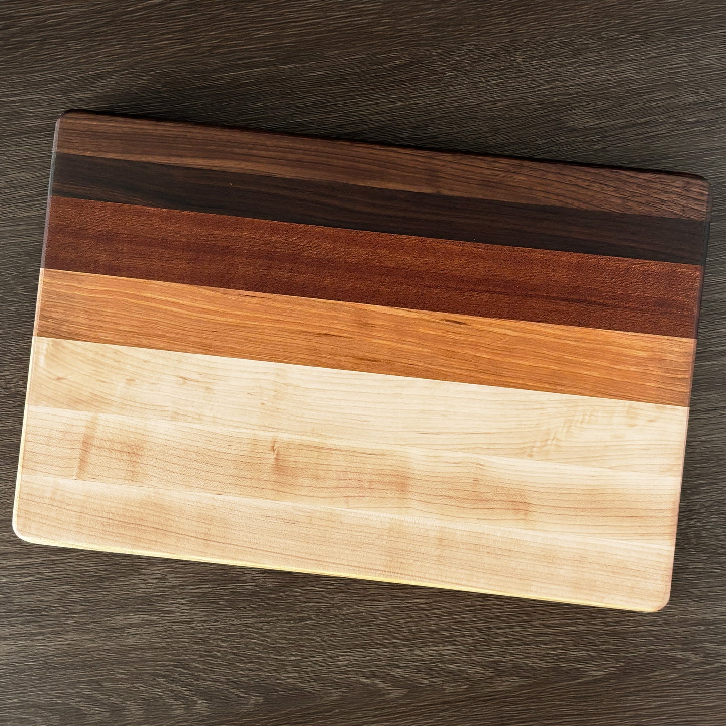 Hardwood Cutting Board, Reversible, 18x12 Entertainer Board