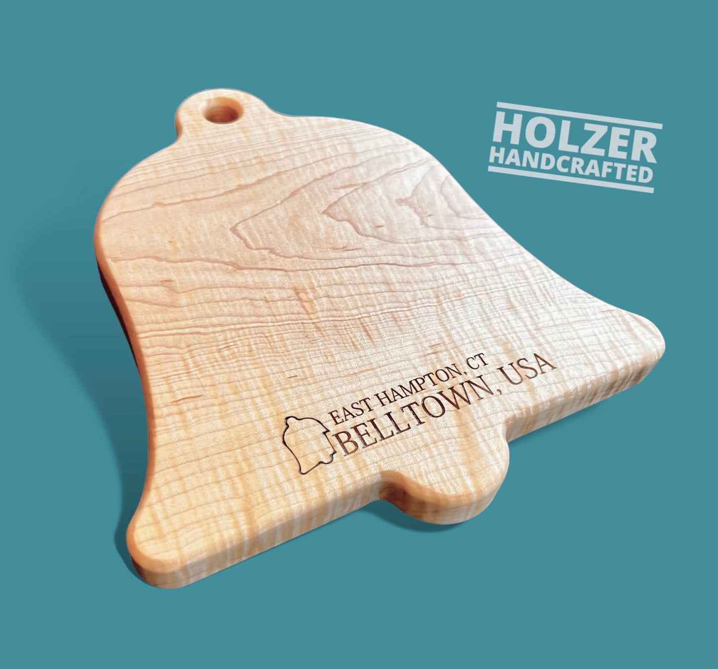 Bell Shape Cutting Board, Small - Belltown, USA