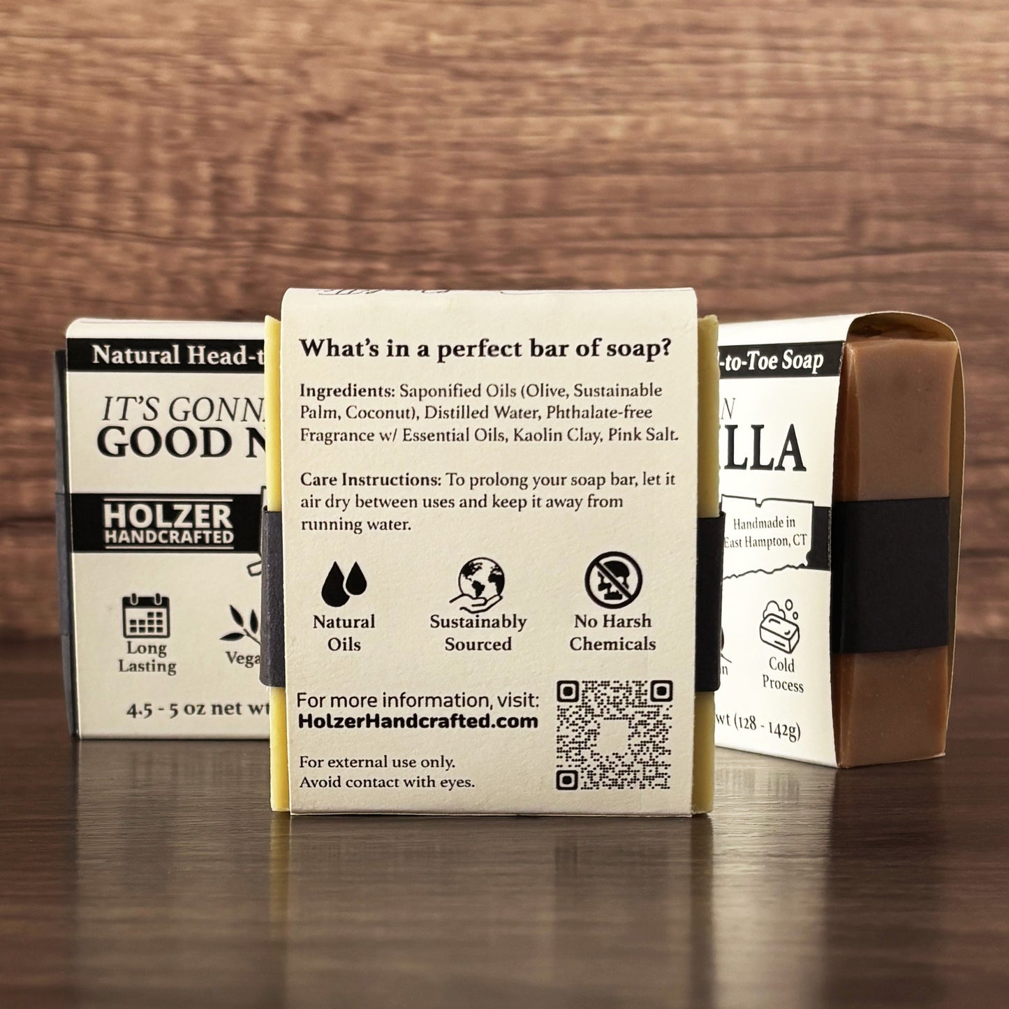 It's A New Day - Natural Head to Toe Soap - 4.5oz to 5oz Bar - Lemon + Lilac Leaves + Juniper