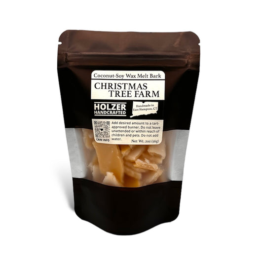 Christmas Tree Farm, Scented Wax Melt Bark in Resealable Pouch