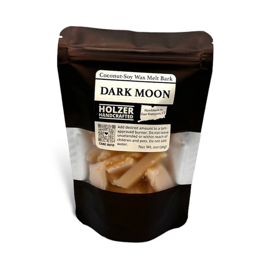 Dark Moon, Scented Wax Melt Bark in Resealable Pouch