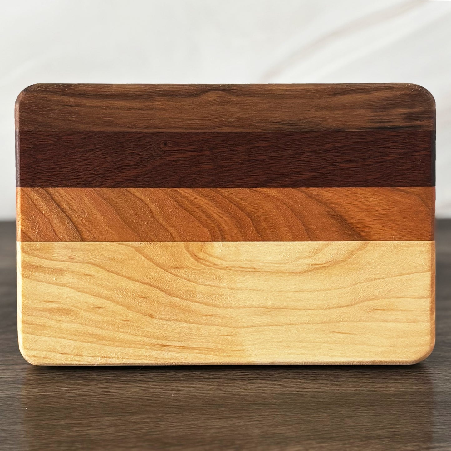 Hardwood Cutting Board, Reversible, 9x6 Cheese Board