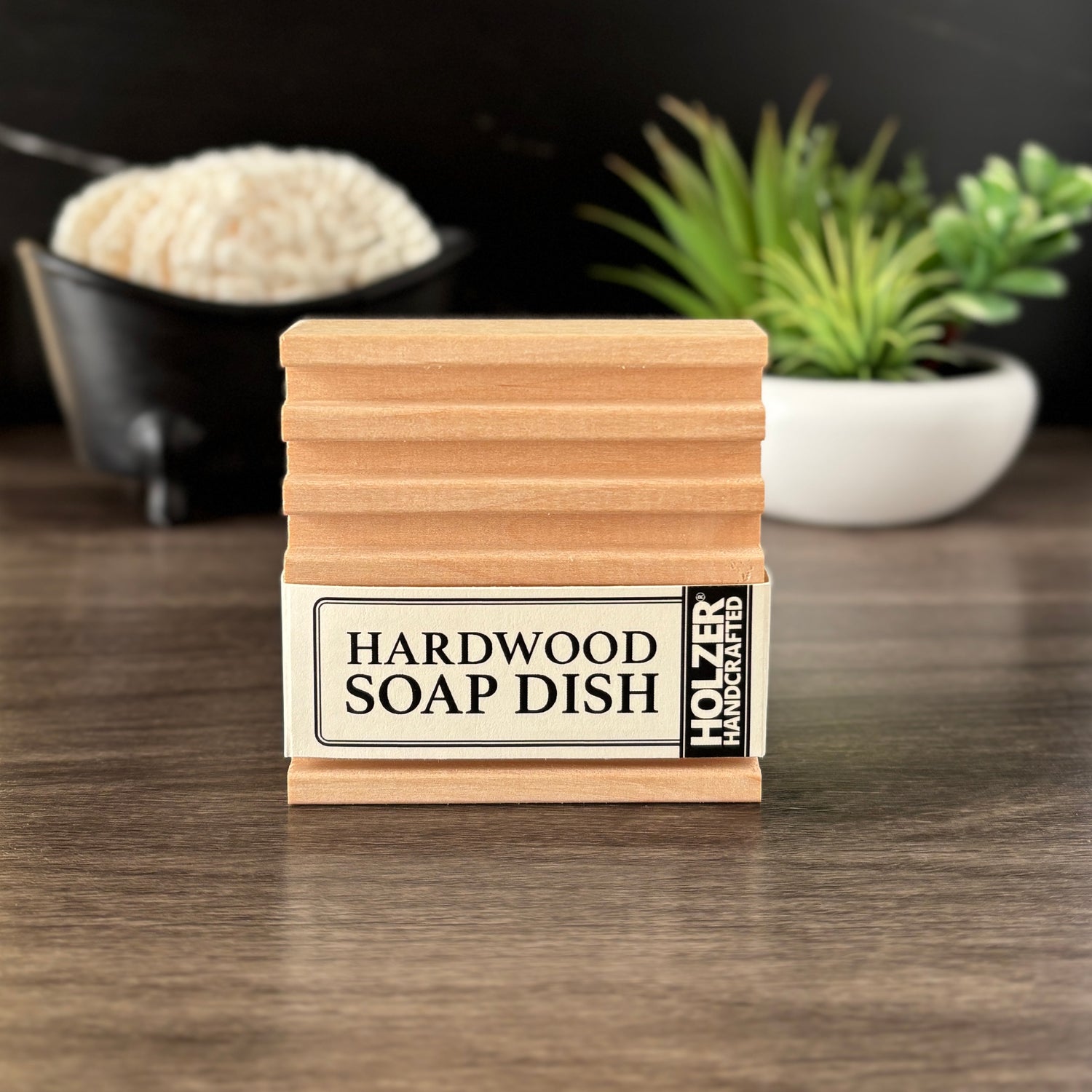 Handcrafted Hardwood Soap Dish