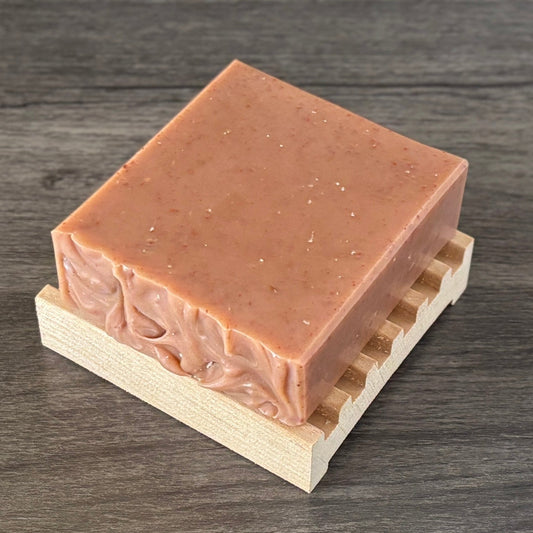 By The Campfire - Natural Head to Toe Soap - 4.5oz Bar - Birch + Cacao + Vanilla