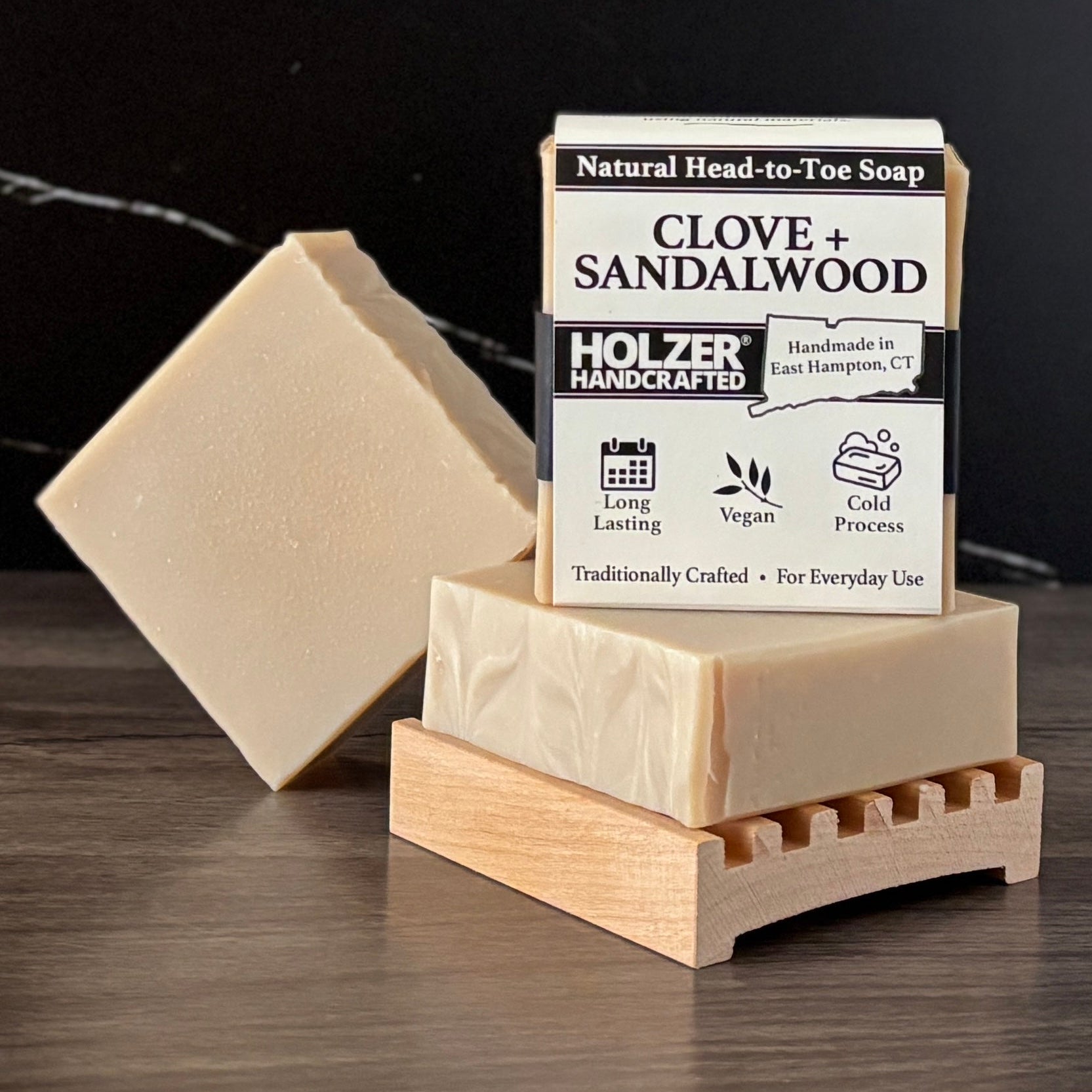 Natural Soap Bar Box Set - 3 Large 4.5oz Bars - Choose from 18