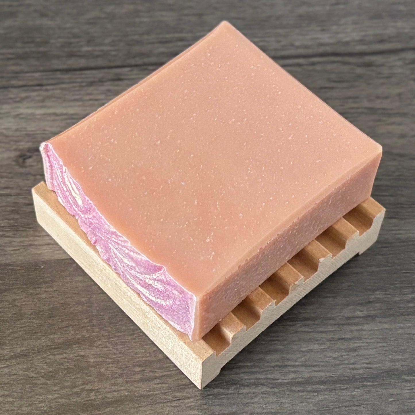 Sparkling Champagne - Natural Head to Toe Soap - 4.5oz Bar - Prosecco + Raspberries