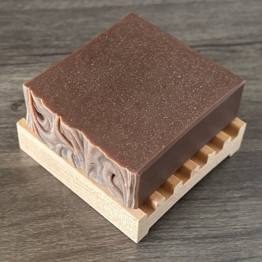 Sweet Maple Chai - Natural Head to Toe Soap - 4.5oz Bar - Maple Chai + Vanilla Cream