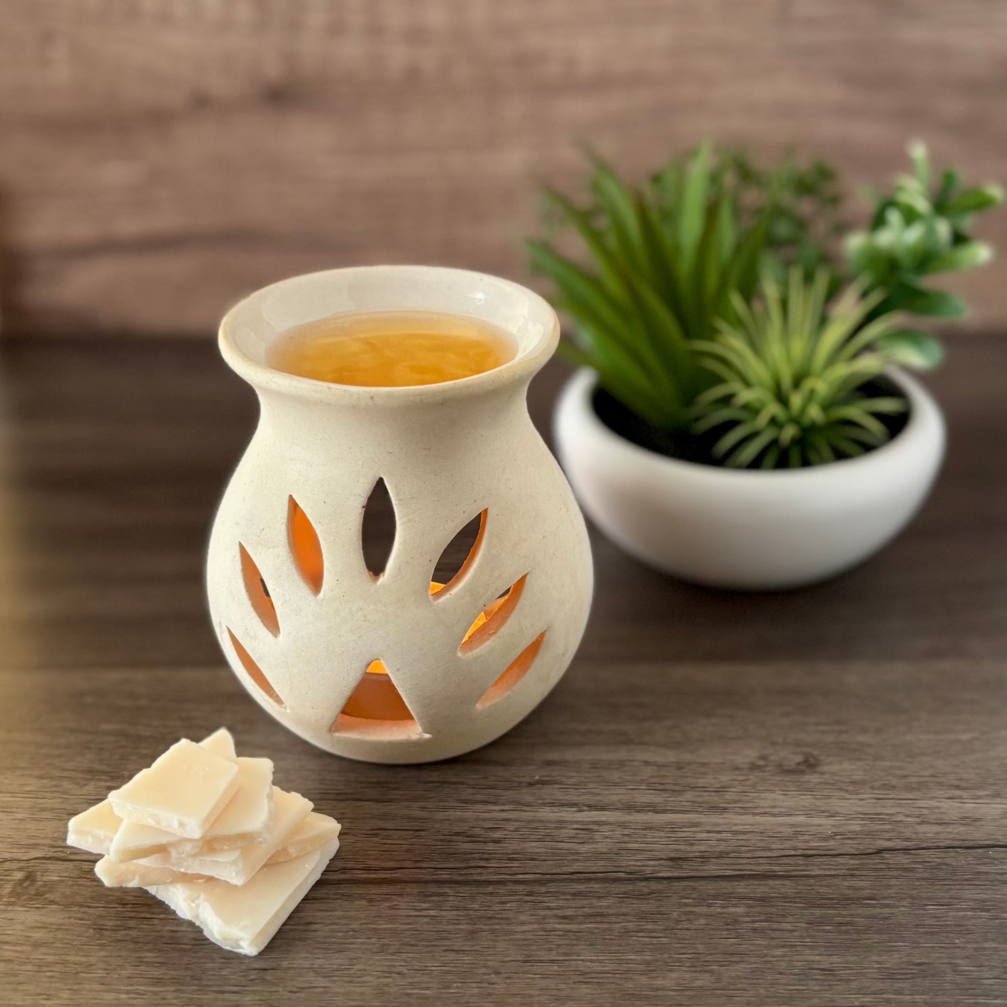 By The Campfire - Birch + Cacao + Vanilla Scented Wax Melt Bark in Resealable Pouch