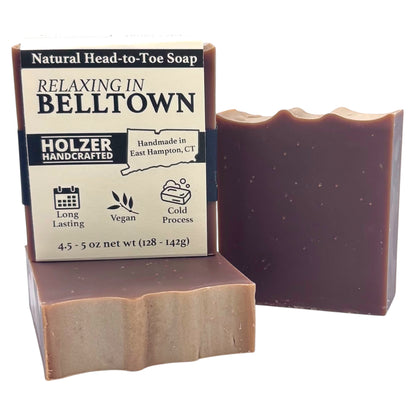 Relaxing in Belltown - Natural Head to Toe Soap Bar - Cocoa Butter + Cashmere