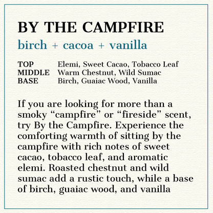 By The Campfire - Natural Head to Toe Soap Bar - Birch + Cacoa + Vanilla