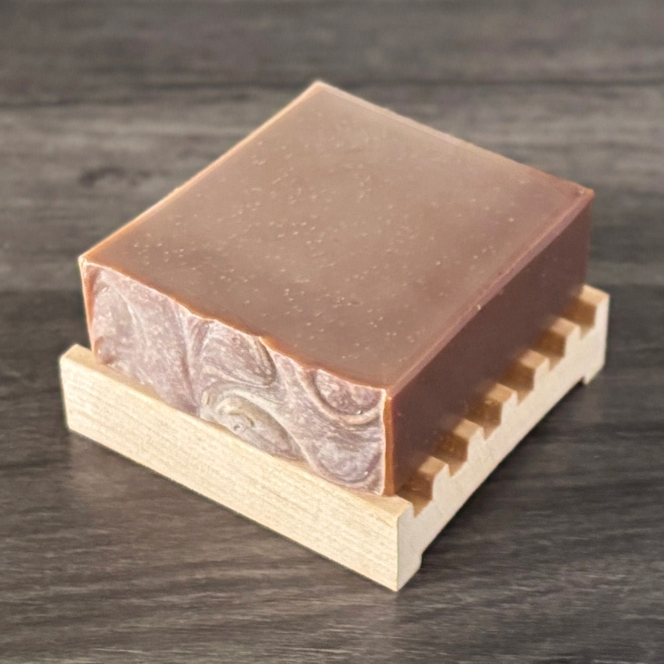 Black Amber + Lavender - Natural Head to Toe Soap - 4.5oz Bar