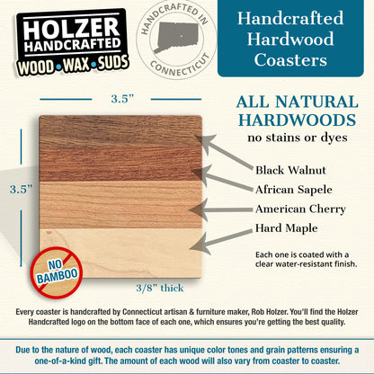 Anime Coasters, Special Edition, Hardwood