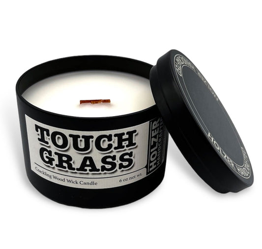 Gamer Themed Custom Wood Wick Scented Candle