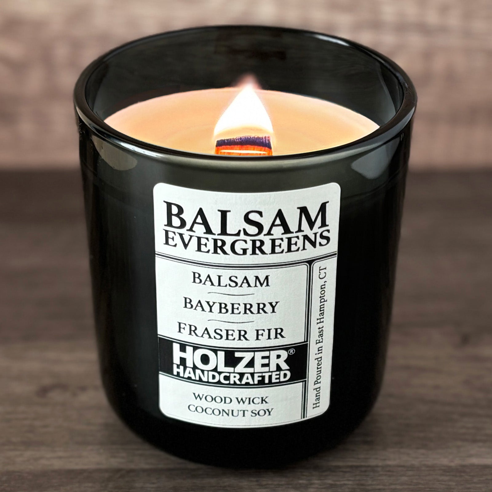 Signature Crackling Wood Wick Candles, Scented or Unscented