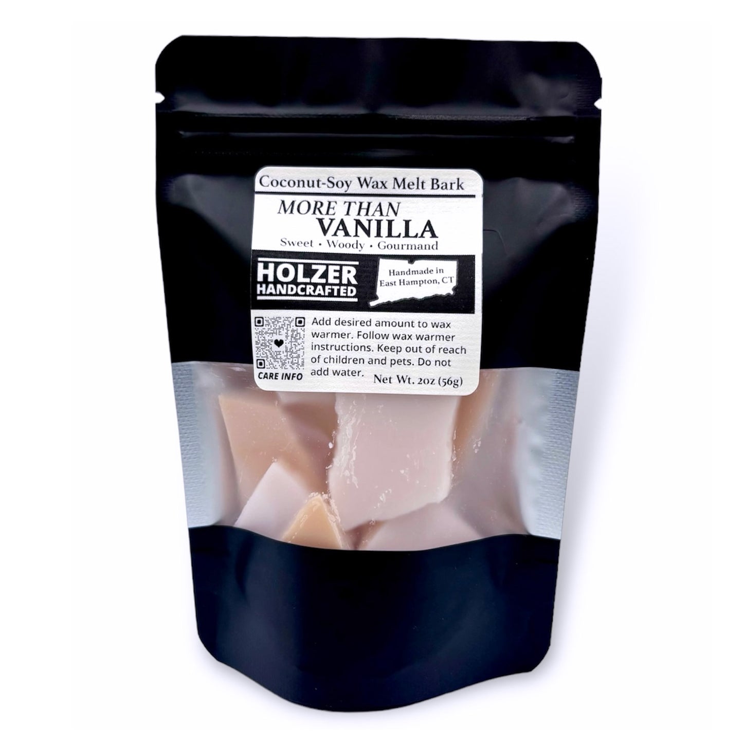 More Than Vanilla - Scented Wax Melt Bark in Resealable Pouch